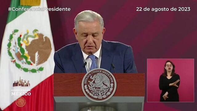 Conferencia Mañanera de AMLO del 23 de agosto: ¿qué dijo el presidente de México?