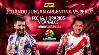 Cuándo juega Argentina vs. Perú: fecha, horarios y canales por Eliminatorias 2026