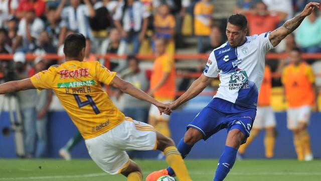 Tigres UANL empató de visita en cancha de Pachuca por la ida de los cuartos de final de la Liga MX