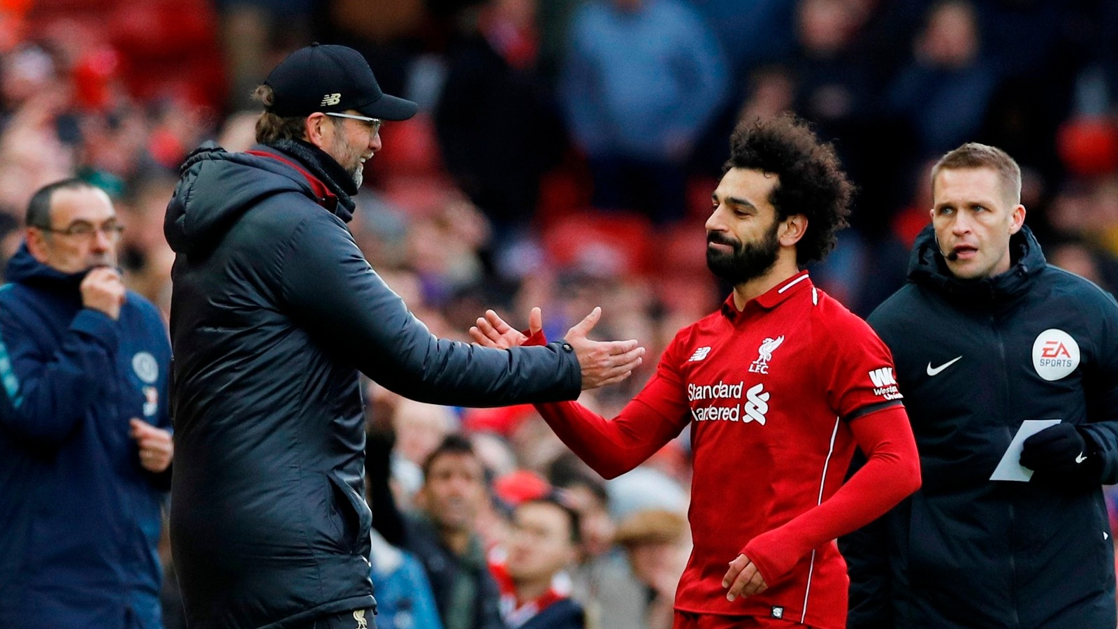 La respuesta de Klopp sobre la posible salida de Mo’ Salah a Arabia Saudí. (Foto: Reuters)