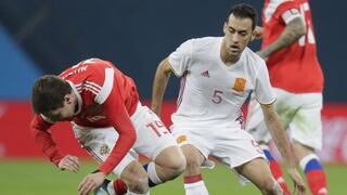 Le plantó cara: Rusia empató 3-3 con España en San Petersburgo por amistoso rumbo al Mundial