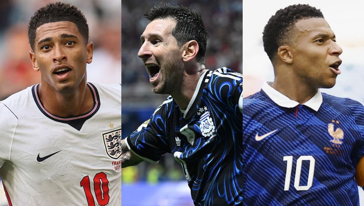 Jude Bellingham, Lionel Messi y Kylian Mbappé encabezan la lista de nominados al Balón de Oro 2026. (Foto: Getty Images)