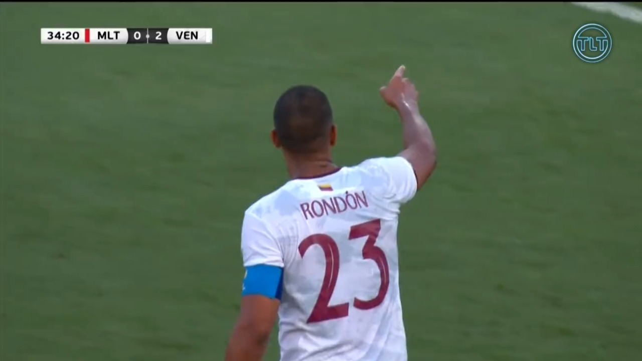 Para la ventaja: gol de Salomón Rondón para el 1-0 de Venezuela vs. Malta [VIDEO]