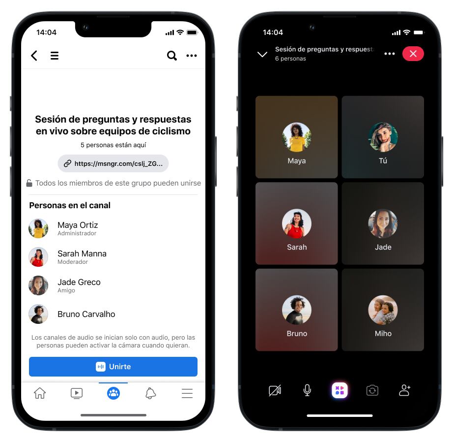 Cambios en Grupos de Facebook
