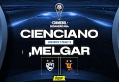 ¿Qué canales transmiten Cienciano vs. Melgar y a qué hora juegan por la Copa Sudamericana?