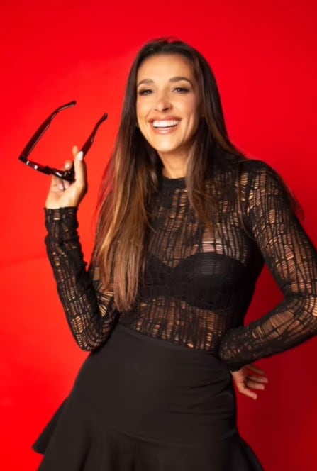 Verónica Rasquin en su faceta de modelo (Foto: Verónica Rasquin/Instagram)