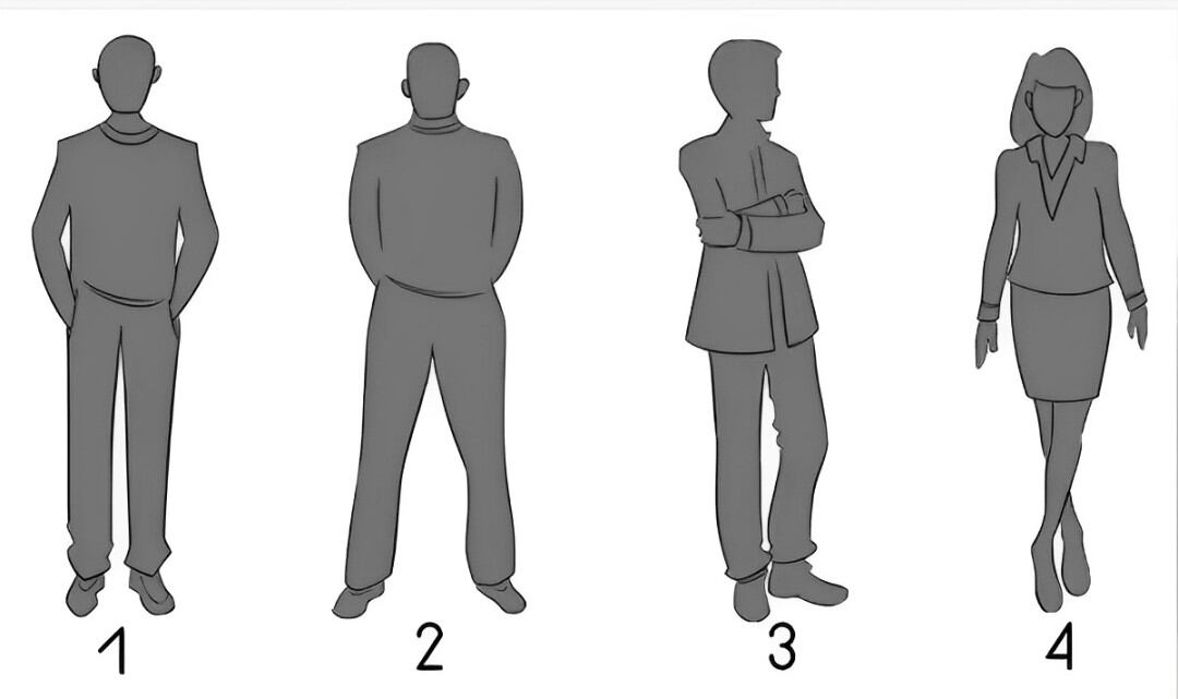 La forma en la que te paras según esta imagen revelará tu tipo de personalidad (Foto: Namastest).