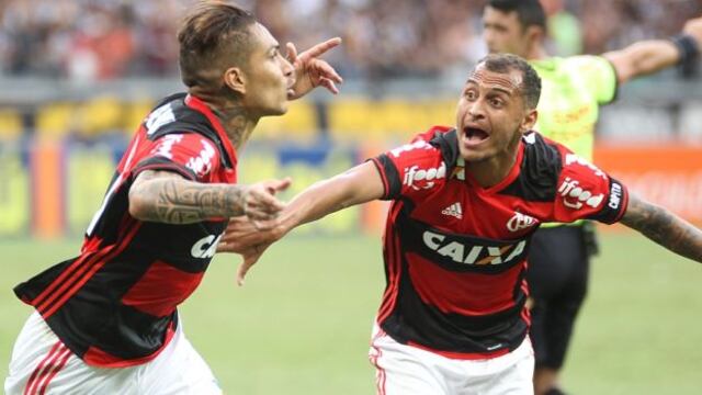 Paolo Guerrero anotó gol y le dio el empate a Flamengo en Brasileirao