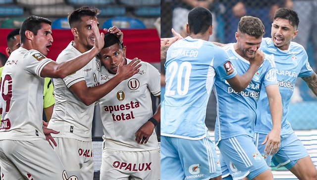 Universitario y Sporting Cristal se enfrentan en el Estadio Monumental. (Foto: Composición Depor / Liga 1)