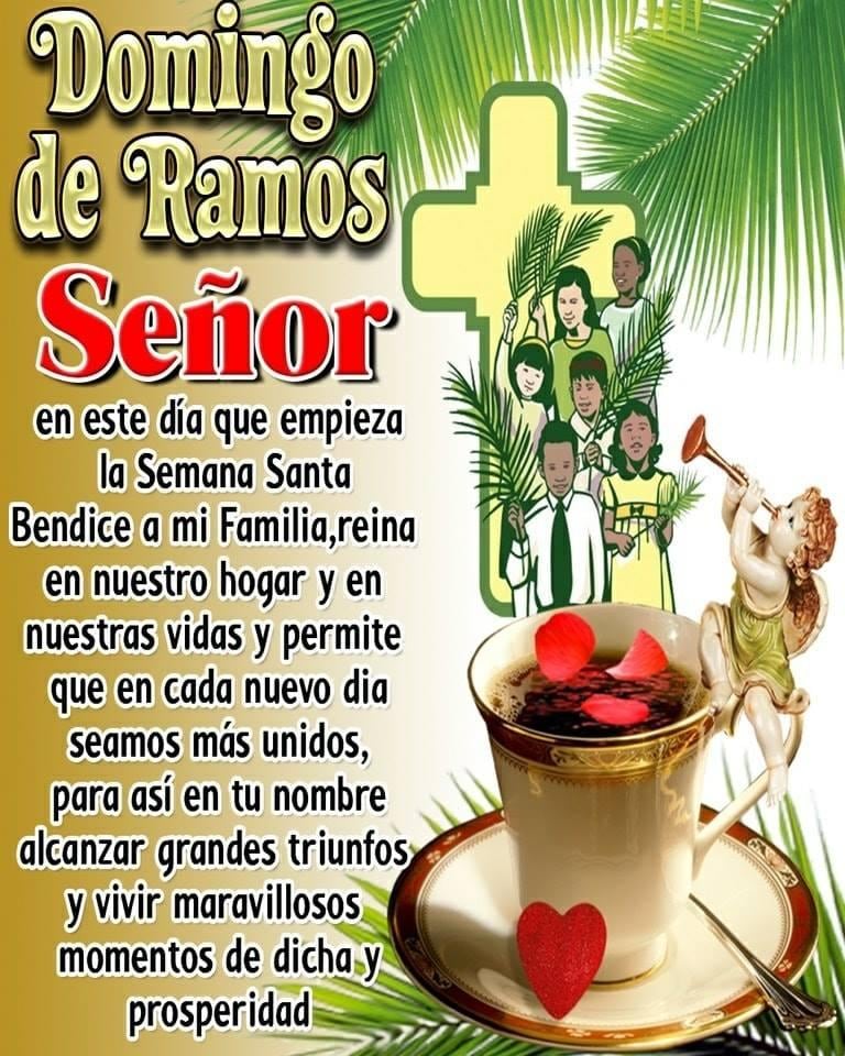 Las mejores frases, mensajes e imágenes para compartir este Domingo de Ramos (Foto: Internet).