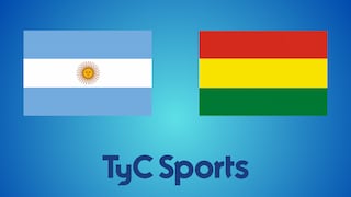TyC Sports ha televisado el partido Argentina 4-0 Bolivia por amistoso FIFA internacional