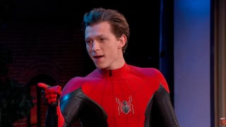 Spider-Man: Tom Holland vistió su nuevo traje de 'Far From Home' en televisión