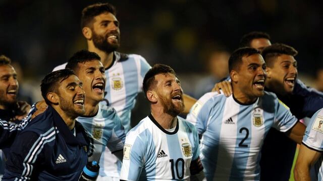 Que lo cante todo Argentina: el festejo de la albiceleste al asegurarse su pase al Mundial Rusia 2018