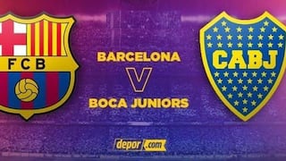 Barcelona vs. Boca Juniors: fecha, hora del partido y canales por la Maradona Cup