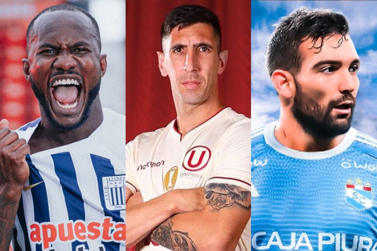 Waterman, Dorregaray o Cauteruccio: ¿Quién llega mejor y qué tan alta tienen la valla en la Liga 1? (Composición Depor)