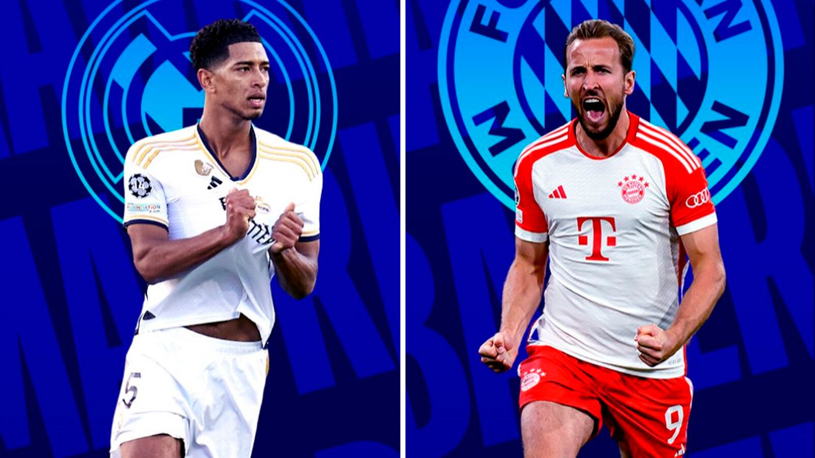 Bayern y Real Madrid jugarán las semifinales de la Champions League. (Foto: UEFA)