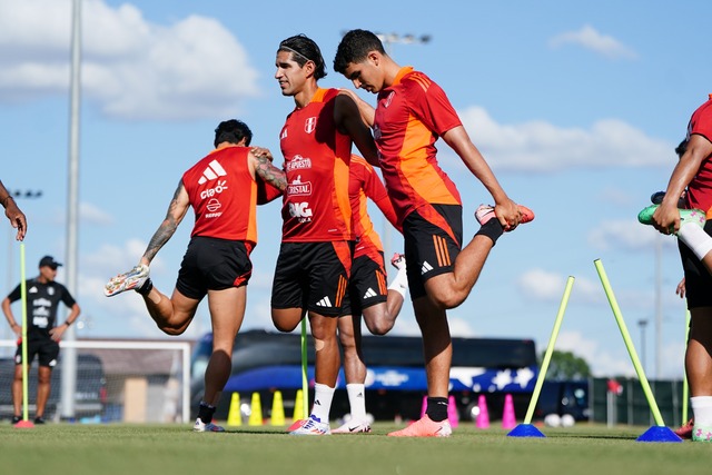 La Selección Peruana llevó a cabo su primer entrenamiento en Dallas antes de su debut en la Copa América 2024. (Foto: Bicolor).