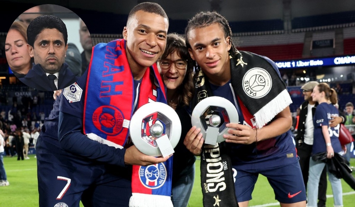Kylian y Ethan Mbappé terminaron contrato con PSG a medidados del 2024. (Foto: AFP/ Composición)