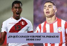 ¿Qué canales transmitieron Perú vs. Paraguay desde USA?
