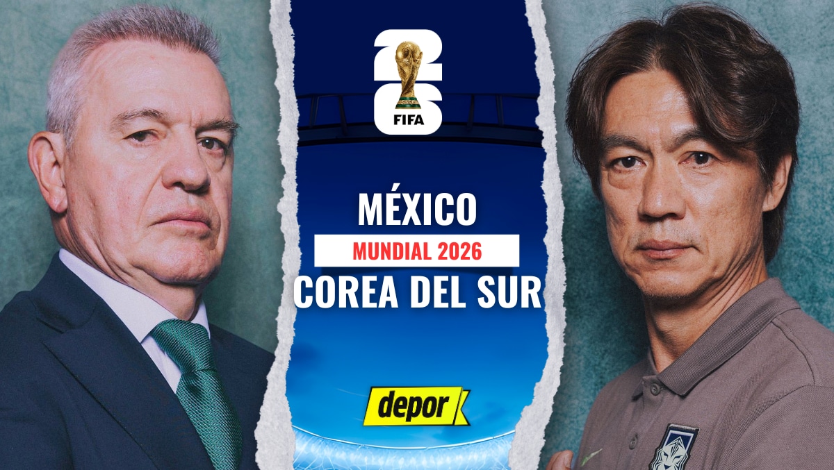 México vs. Corea del Sur juegan por la fecha 2 del Mundial 2026. (Diseño: Depor)
