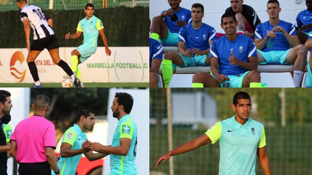 A ras de cancha: las mejores postales del debut de Luis Abram con Granada CF de España