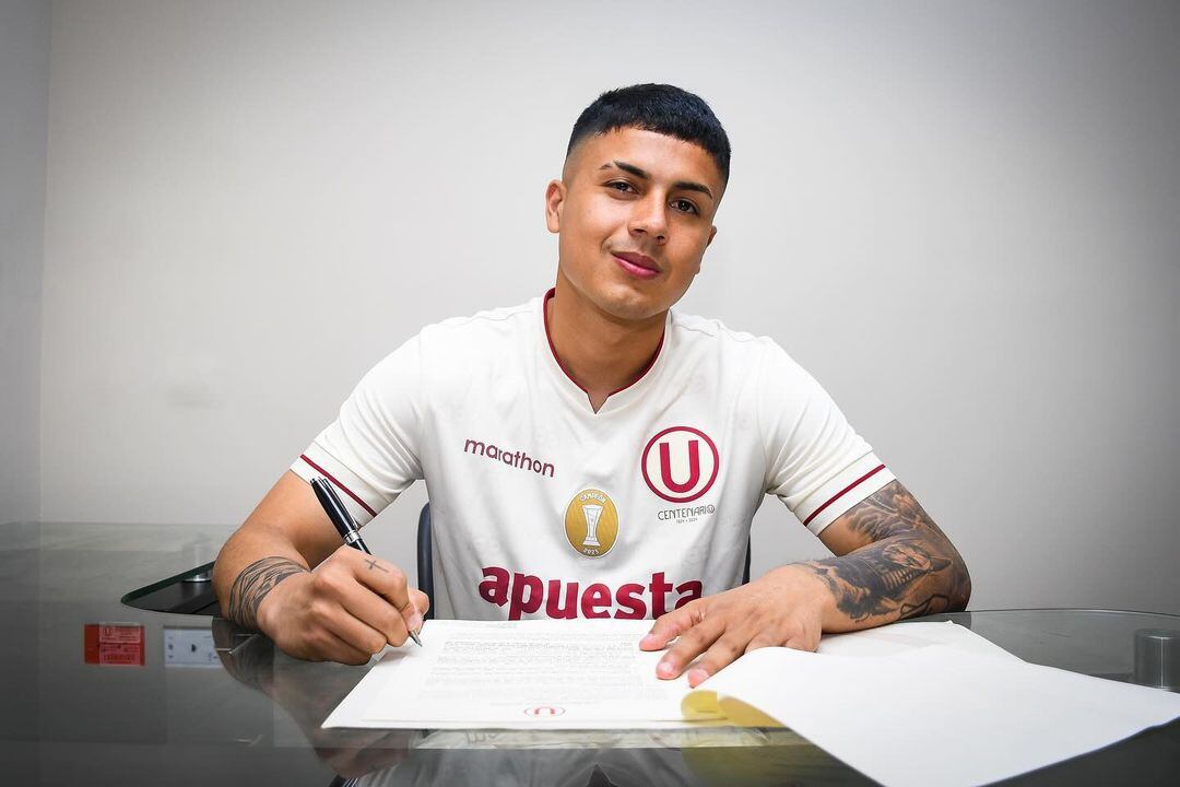 Jairo Concha firmó por Universitario por tres temporadas. (Foto: Universitario)