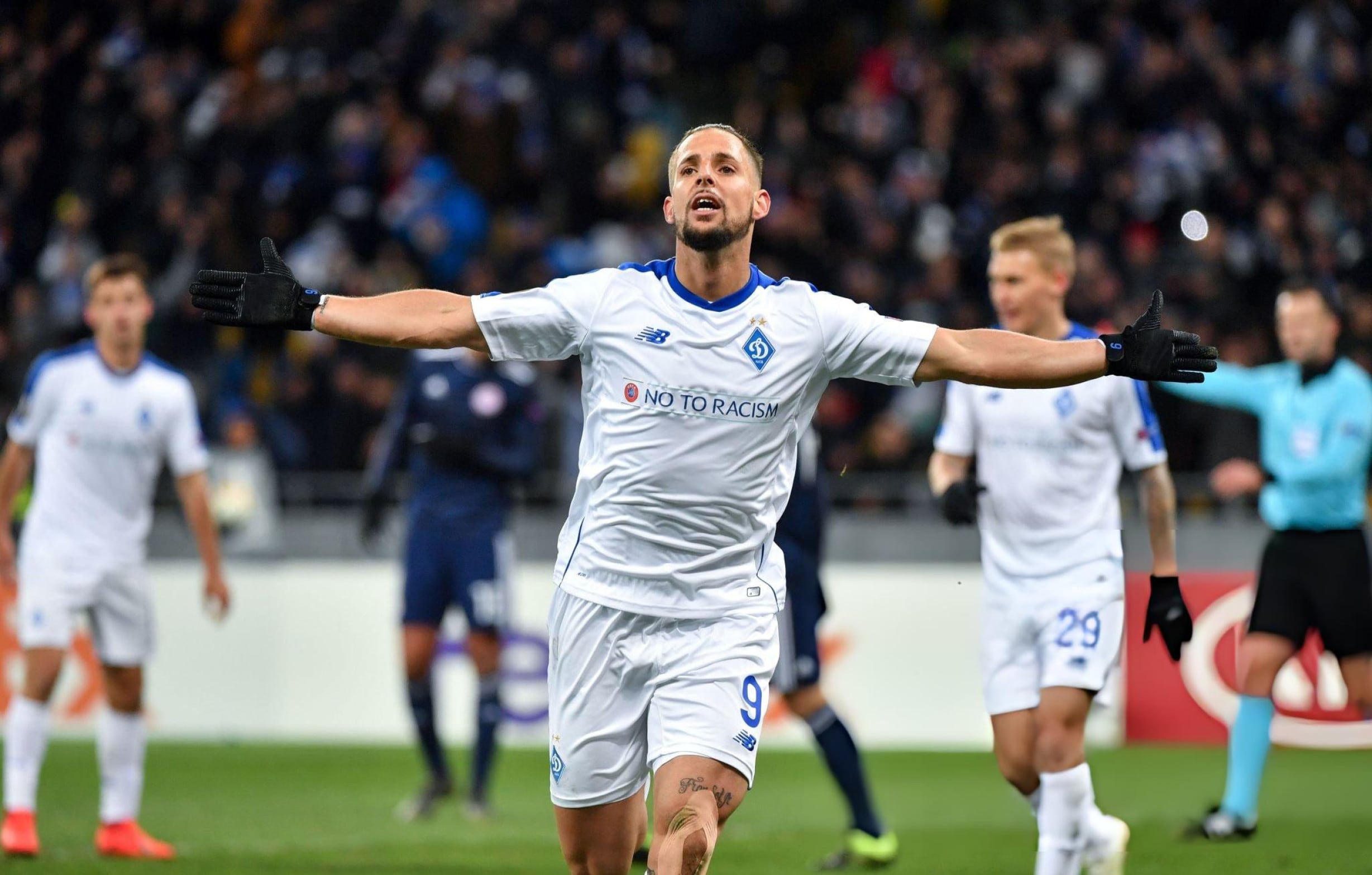Fran Sol disputó Champions League y Europa League en la temporada 2019/20 con Dinamo Kiev. (Foto: Getty Images)