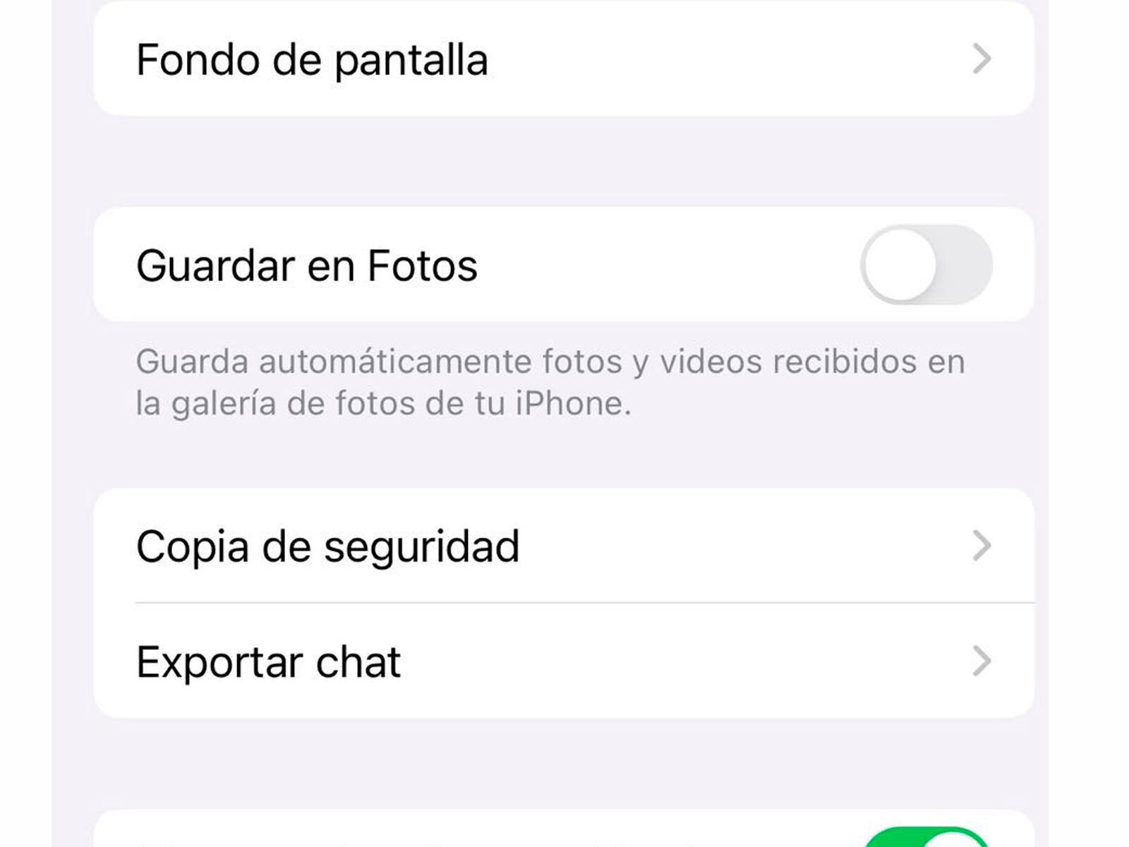 WHATSAPP | Para ello te recomiendo que deshabilites la opción con la que veías las fotos de WhatsApp en tu galería. (Foto: MAG - Rommel Yupanqui)