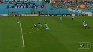 Sporting Cristal vs. San Martín: error de Jorge Cazulo le dio el primero a santos