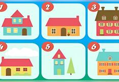 Escoge una de las casas en esta ilustración para descubrir cuáles son tus gustos