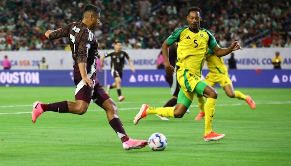 Mexico starts the 2024 Copa America with a victory against Jamaica in the first matchday of the tournament. (Photo: EFE)