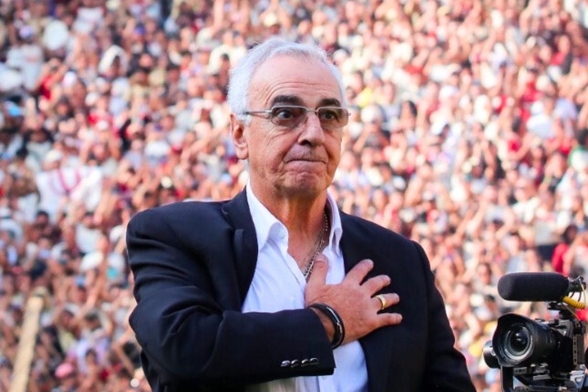 Jorge Fossati tomó la palabra. (Foto: Andina)