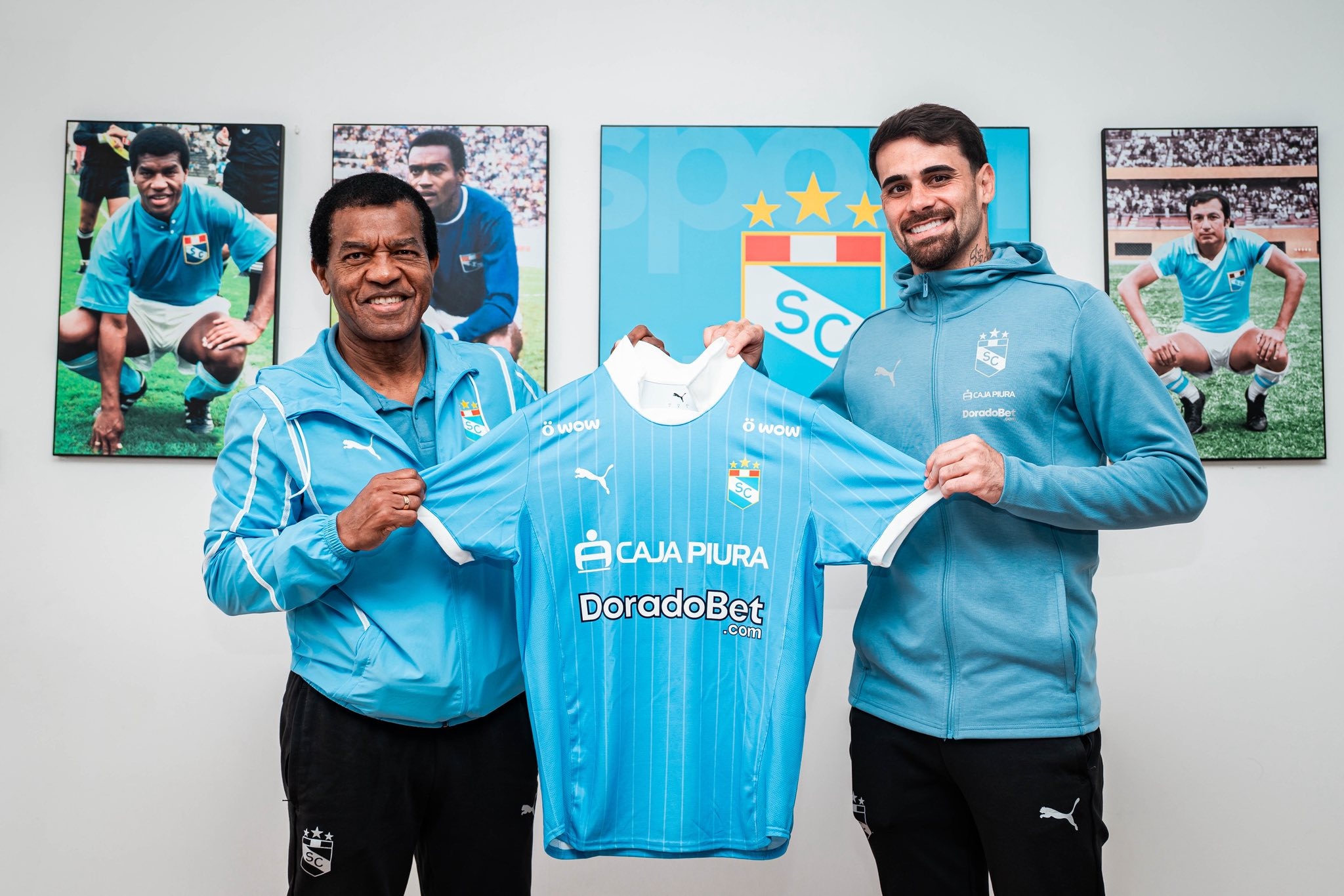 Remarcó que confía en el brasileño, quien es duramente criticado por los hinchas celestes. (Foto: Sporting Cristal)