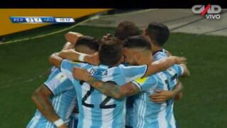 Perú ante Argentina: Funes Mori adelantó al aprovechar descuido defensivo