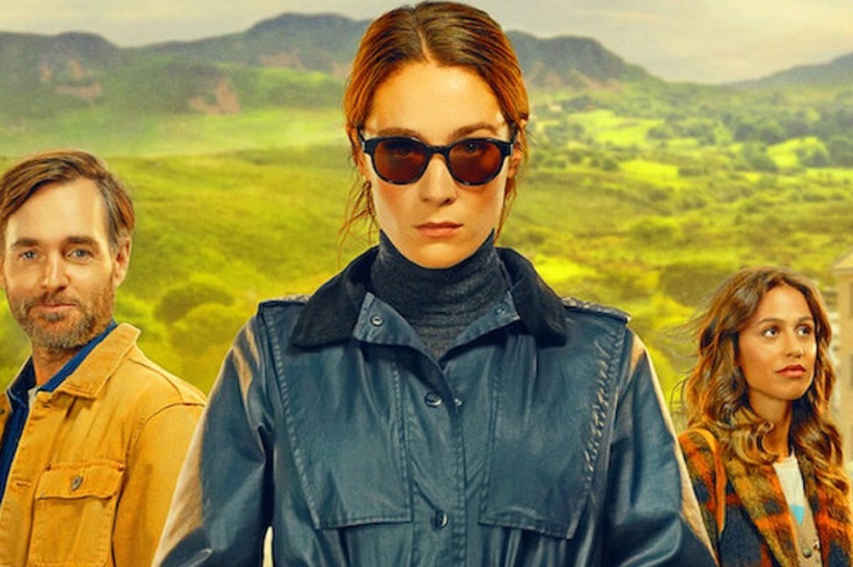 Will Forte, Siobhán Cullen y Robyn Cara son los protagonistas de "Bodkin", comedia de suspenso dirigida por Jez Scharf (Foto: Netflix)