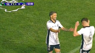 Qué goleada: doblete de ‘Gaby’ Costa para el 5-0 de Colo Colo vs. Temuco por la Copa de Chile [VIDEO]
