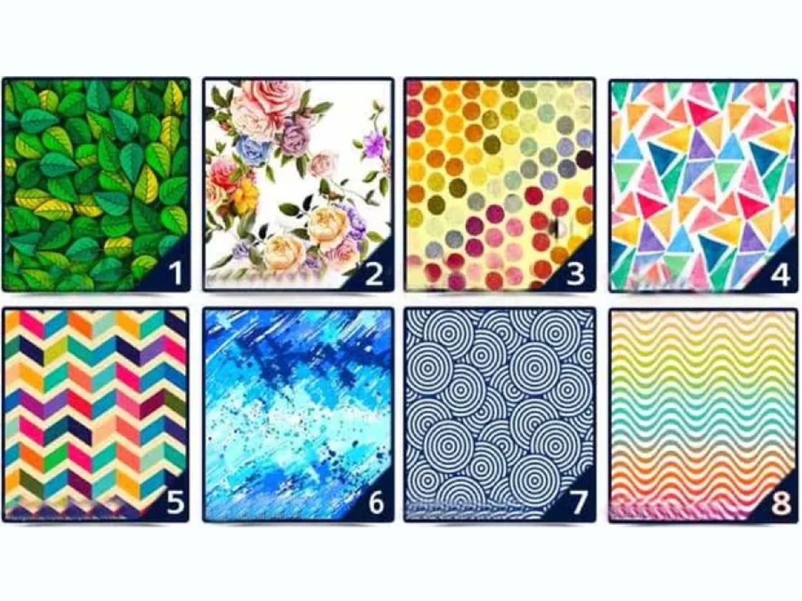 TEST DE PERSONALIDAD | Tu elección debe ser al azar y no es necesario saber el significado de cada pintura.