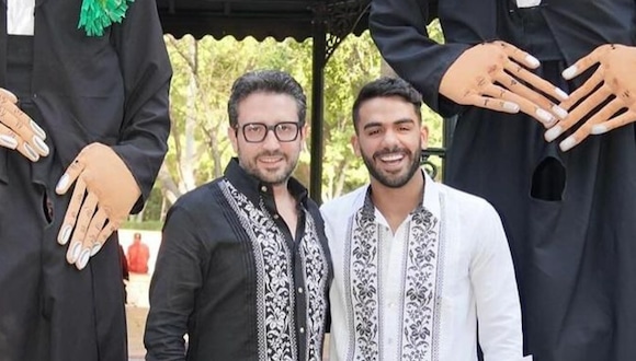 Carlos Adyan y Carlos Quintanilla deslumbraron a sus 400 invitados con una ceremonia en su hacienda, destacándose con trajes de José Ventura (Foto: Carlos Adyan / Instagram)