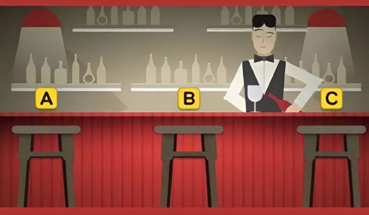 Test visual: el asiento que eliges en el bar revelará si eres una persona realmente sociable (Foto: Pinterest).