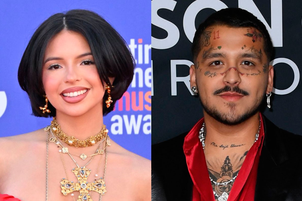 Ángela Aguilar y Christian Nodal disfrutan su amor lejos de las críticas de mucha gente (Foto: AFP)