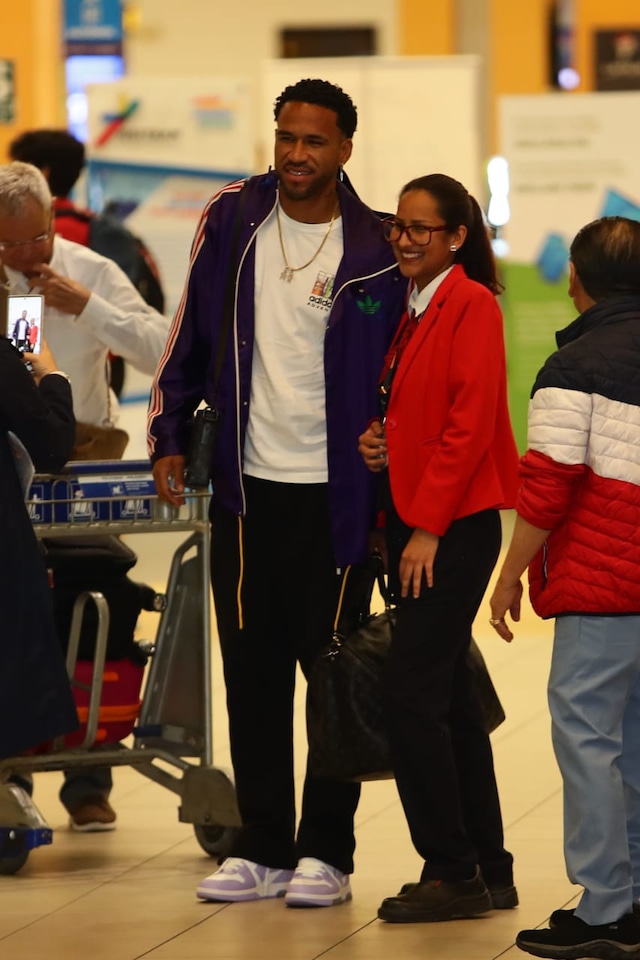 Pedro Gallese arribó a la capital del país para unirse a la Selección Peruana. (Foto: Jesús Saucedo / @photo.gec)