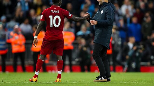 Guardiola ya juega el partido en Anfield: "Sadio Mané se tira mucho e inventa faltas"