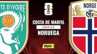 Costa de Marfil vs. Noruega EN VIVO: ver transmisión gratis ESPN, Disney Plus, DIRECTV y DGO