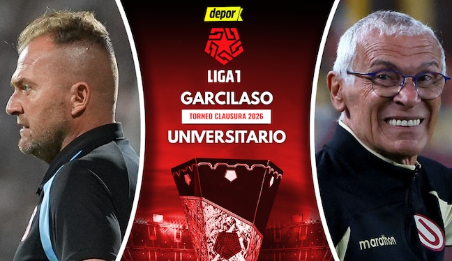 Universitario vs. Deportivo Garcilaso se enfrentan por la fecha 10 del Torneo Clausura de la Liga 1 2026. (Diseño: Depor)