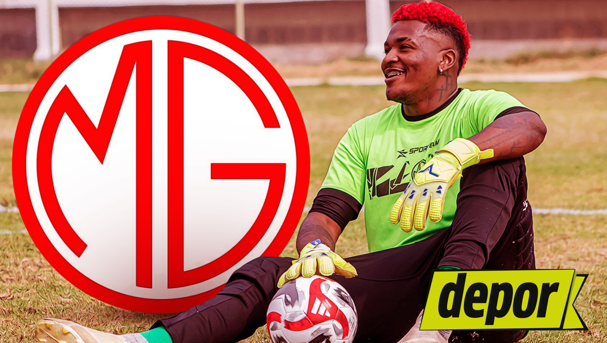 Jhonideyvi Barrera es el arquero del Miguel Grau de Abancay. (Diseño: Christian Marlow)