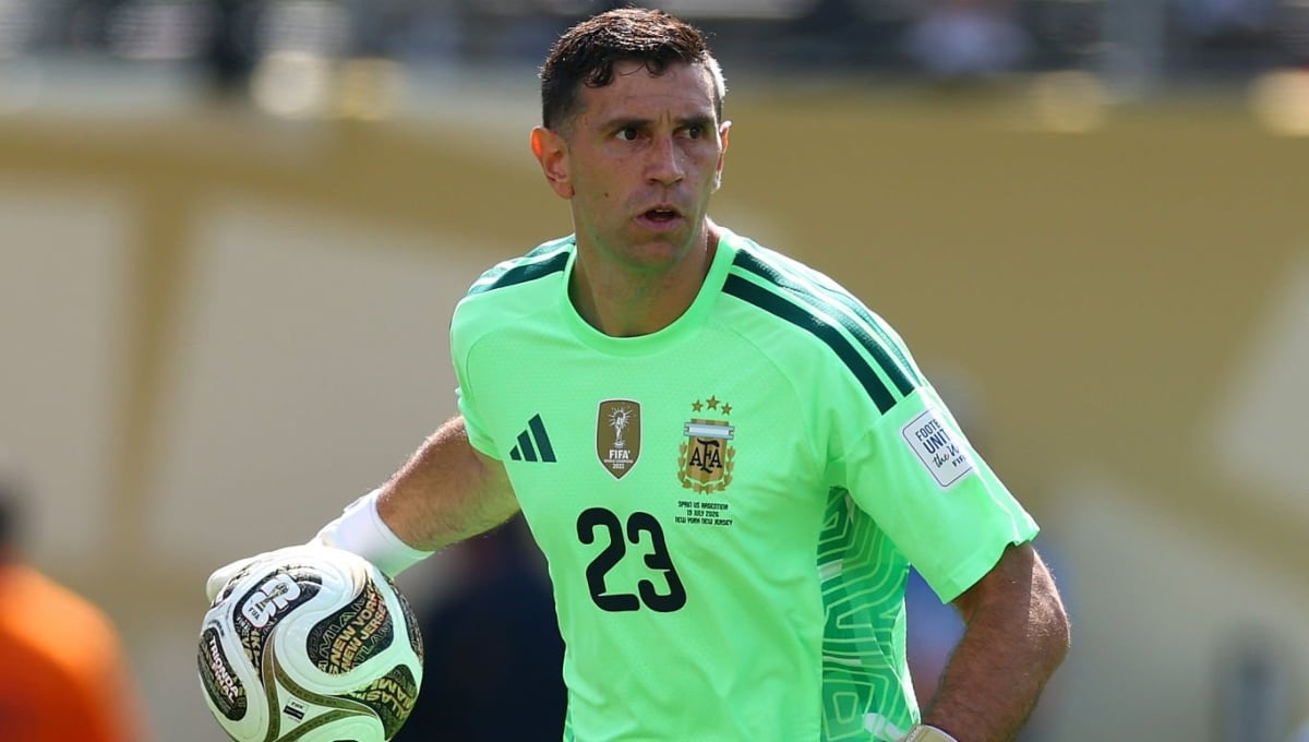 A pesar de la derrota ante España, Emiliano Martínez fue la figura de Argentina en la final del Mundial 2026. (Foto: Getty Images)