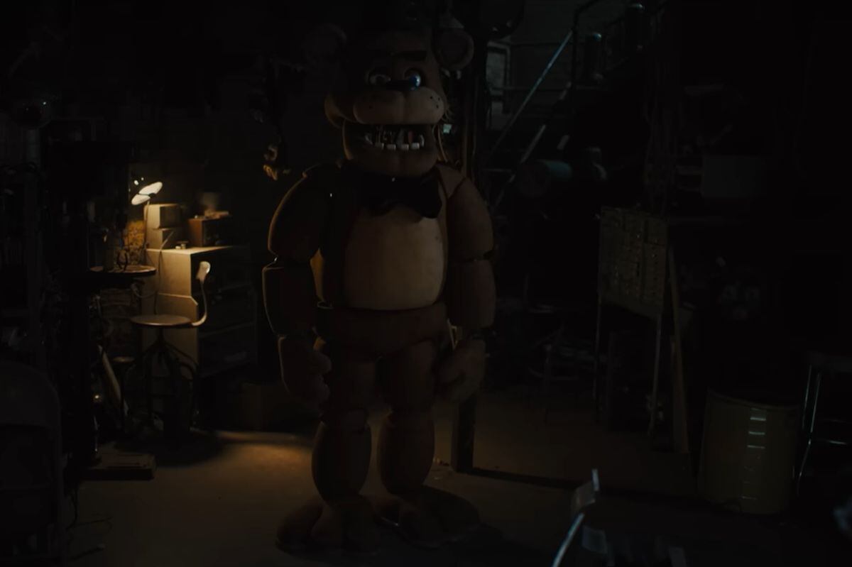 Freddy Fazbear en la película "Five Nights at Freddy's" (Foto: Blumhouse Productions)