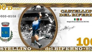 De colección: los billetes y monedas en homenaje a Maradona que serán válidos en Italia [FOTOS]