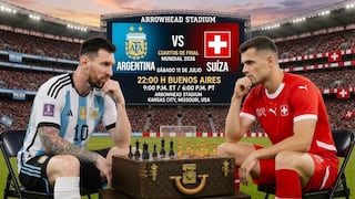 Mi Telefe transmitió el partido Argentina 3-1 Suiza por el Mundial 2026