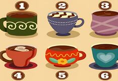 Una de las tazas en la imagen te ayuda a conocer características ocultas sobre ti